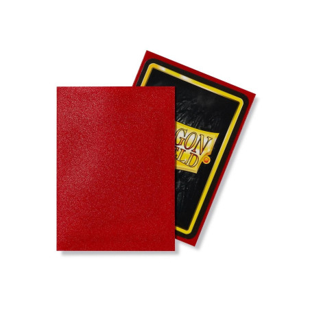 Matte Ruby (100 Sleeves) - Dragon Shield Standard Sleeves