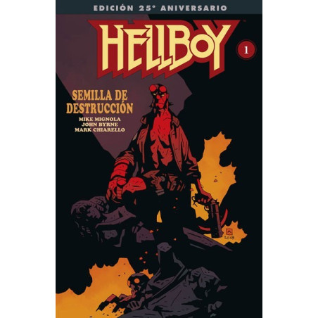 HELLBOY: SEMILLA DE DESTRUCCIÓN (EDICIÓN GIGANTE ESPECIAL 25 ANIVERSARIO)