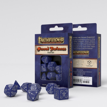 Pathfinder Second Darkness Dice Set (7)