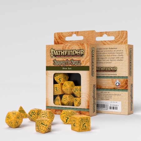 Pathfinder Serpent's Skull Dice Set (7)