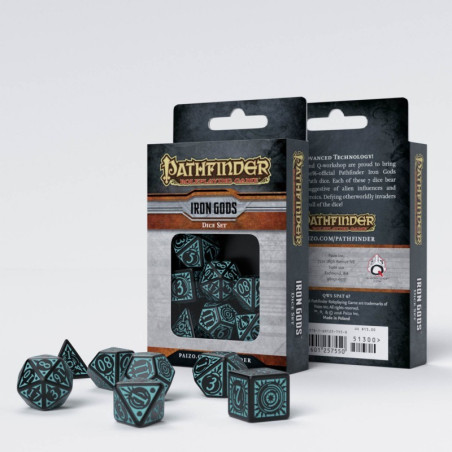 Pathfinder Iron Gods Dice Set (7)