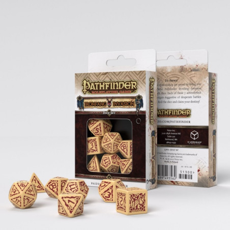 Pathfinder Ironfang Invasion Dice Set (7)