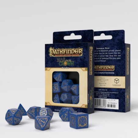 Pathfinder War for the Crown Dice Set (7)