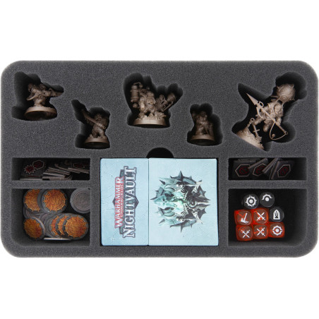 foam tray for Warhammer Underworlds: Nightvault - Thundrik's Profiteers