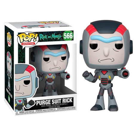 POP Rick & Morty Purge Suit Rick serie 6