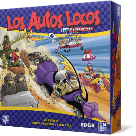 Los autos locos el juego de mesa