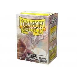 Clear Matte Non-Glare (100 Sleeves) - Dragon Shield Standard Sleeves