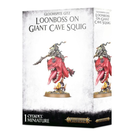 Loonboss en Giant Cave Squig