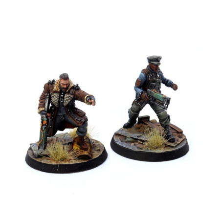 Fallout: Wasteland Warfare - Brotherhood of Steel: Elder Maxon & Capt Kells