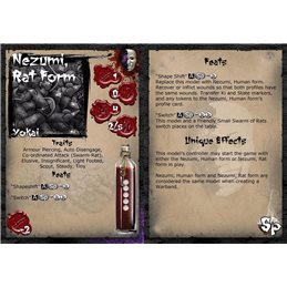 Nezumi (includes 3x small rat swarms)