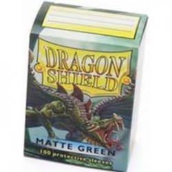 Matte Green (100 Sleeves) - Dragon Shield Standard Sleeves
