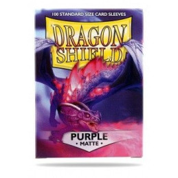 Matte Purple (100 Sleeves) - Dragon Shield Standard Sleeves