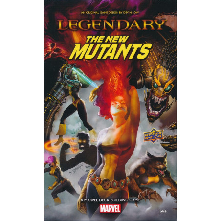 Legendary: New Mutants A Marvel Deck Building Game Expansion