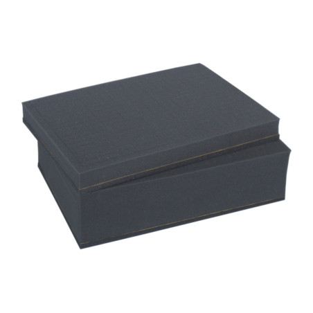 Combi BOX with  two raster foam trays - 100 mm deep & 25mm deep