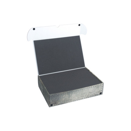 XL Box with two 32mm deep raster foam trays