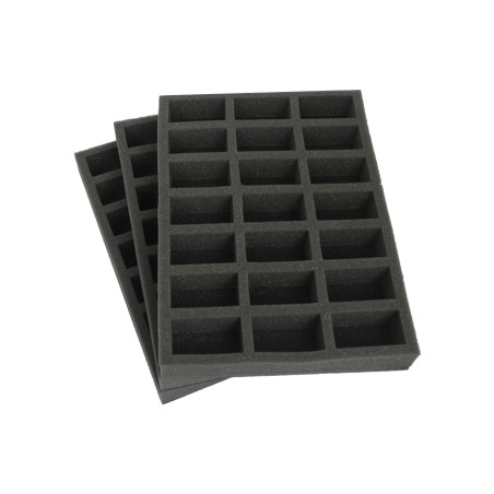 Set of 3 traditional foam trays