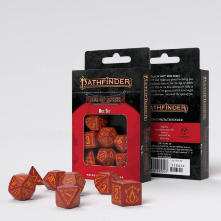 Pathfinder Age of Ashes Dice Set (7) 