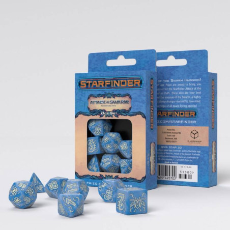 Starfinder Attack of the Swarm Dice Set (7)