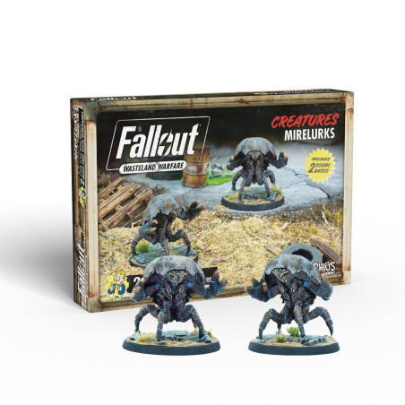 Fallout Wasteland Warfare - Créatures : Mirelurks