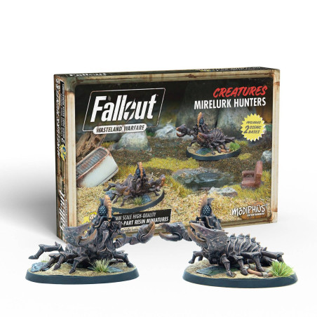 Fallout Wasteland Warfare - Créatures : Mirelurk Hunters