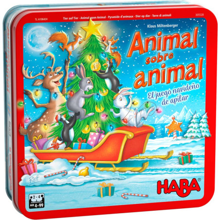 Animal sobre animal – El juego navideño de apilar