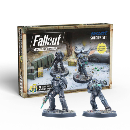 [PREVENTA] Fallout: Wasteland Warfare - Enclave: Soldier Set