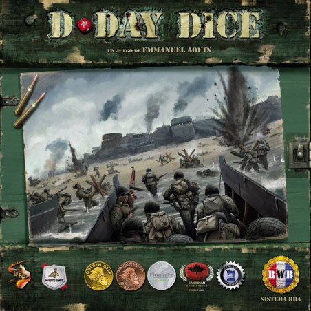 PACK: D-Day Dice: 2ª Edición + Jefe Supremo + Leyendas