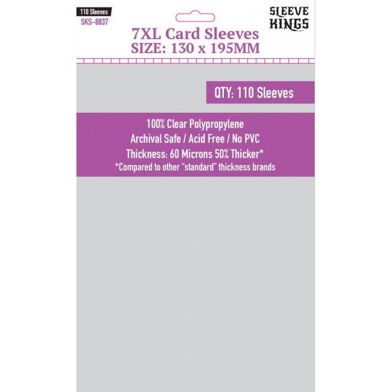 Sleeve Kings 7XL Sleeves (130 x 195mm)