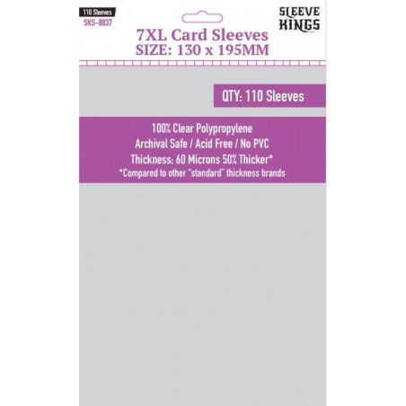 Sleeve Kings 7XL Sleeves (130 x 195mm)