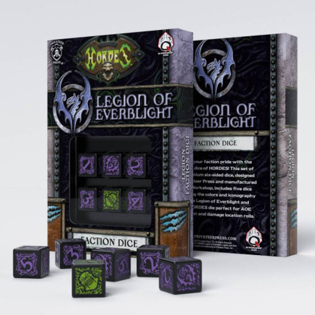 Hordes Legion of Everblight D6 Dice (6)