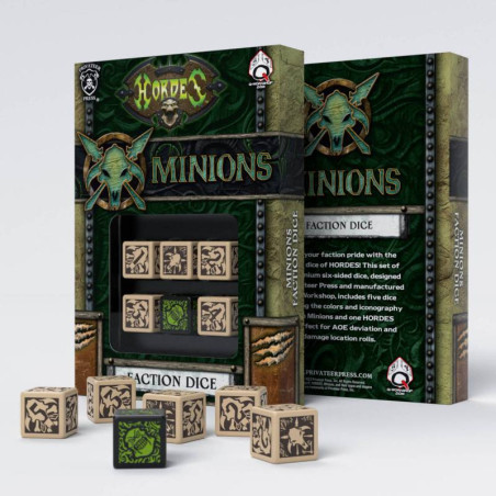 Hordes Minions D6 Dice (6)