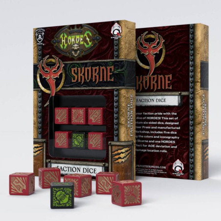 Hordes Skorne D6 Dice (6)