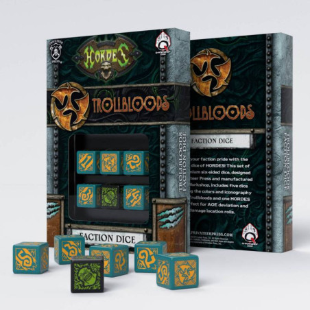 Hordes Trollbloods D6 Dice (6)