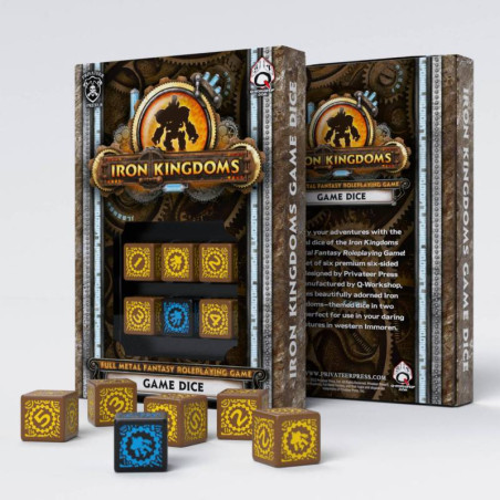 Iron Kingdoms D6 Dice (6)