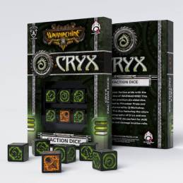 Warmachine Cryx Faction D6 Dice (6)