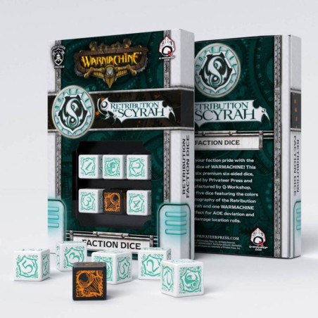 Warmachine Retribution of Scyrah Faction D6 Dice (6)