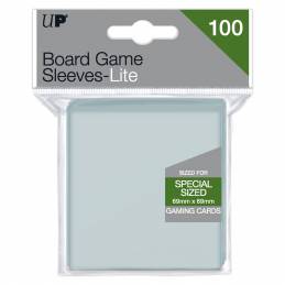 Lite Board Game Sleeves 69mm X 69mm 100ct