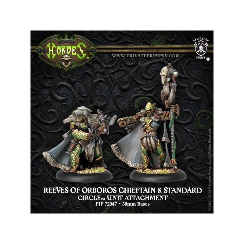 Reeve of Orboros Chieftain & Standard