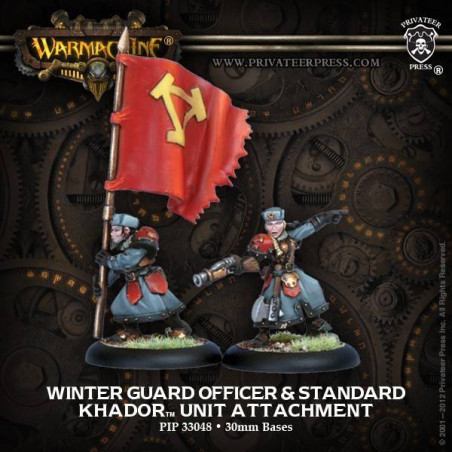 Winter Guard Officer & Standard