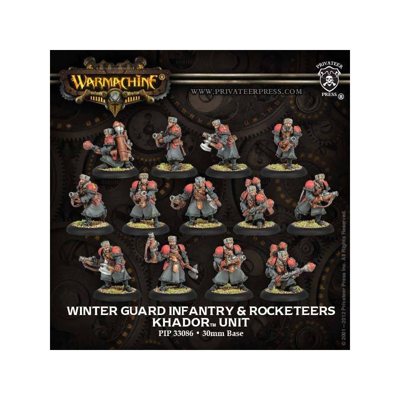 Winter Guard Infantry & Rocketeers