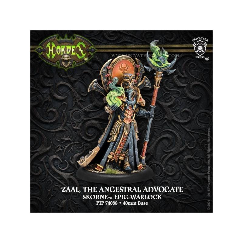 the Ancestral Advocate Epic Warlock PIP 74088 Hordes Skorne Zaal 