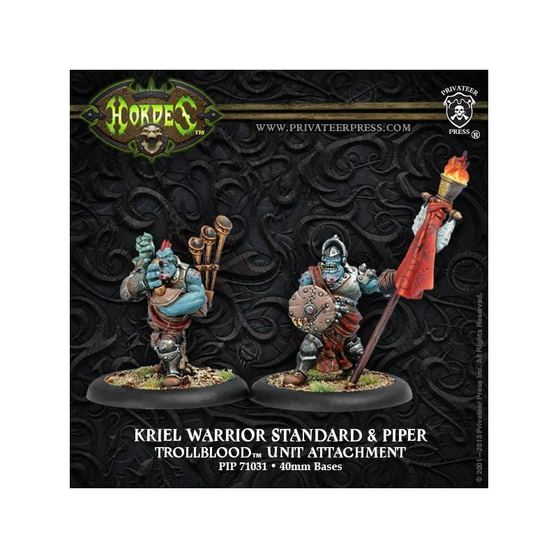 Kriel Warrior Standard & Piper