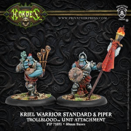 Kriel Warrior Standard & Piper