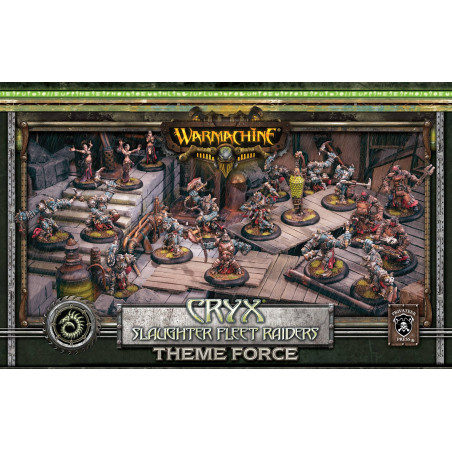 Cryx Blackfleet Theme Force Box (mixed resin/metal)