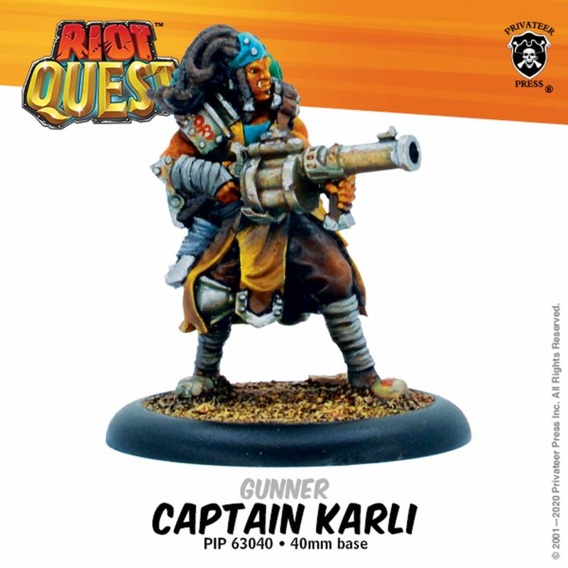 Riot Quest Captain Karli
