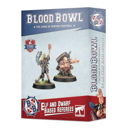 BLOOD BOWL Árbitros poco imparciales Elf y Dwarf