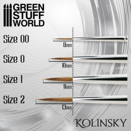 SILVER SERIES Pincel Kolinsky - 00