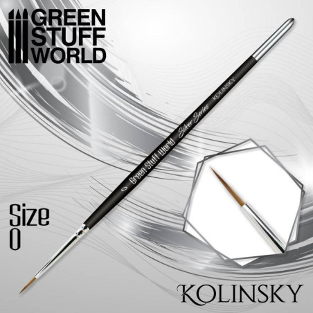 SILVER SERIES Pincel Kolinsky - 0