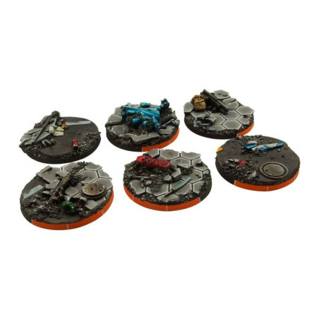 Urban Fight Arc Bases, Round 40mm (2)