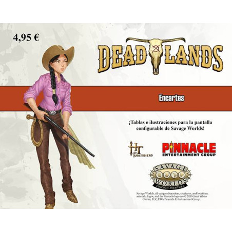 Encarte Deadlands: El Extraño Oeste